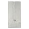 General Paper Bags, 30 lbs Cap., No 2, 4.31"w x 2.44"d x 7.88"h, White, PK500 51002 - alternate 2